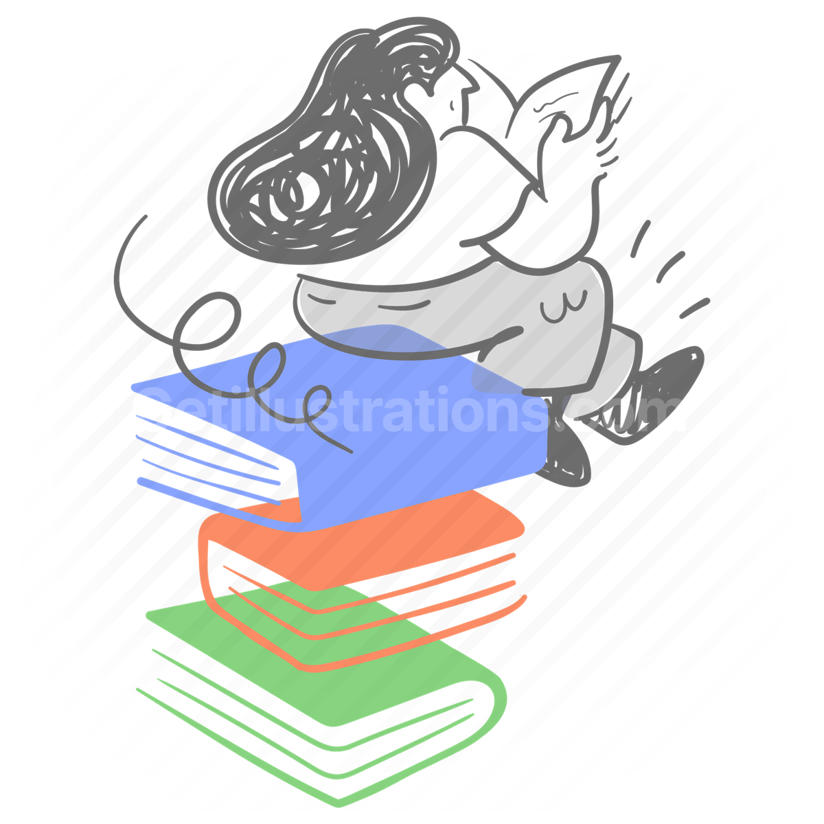 Education and training illustration preview image